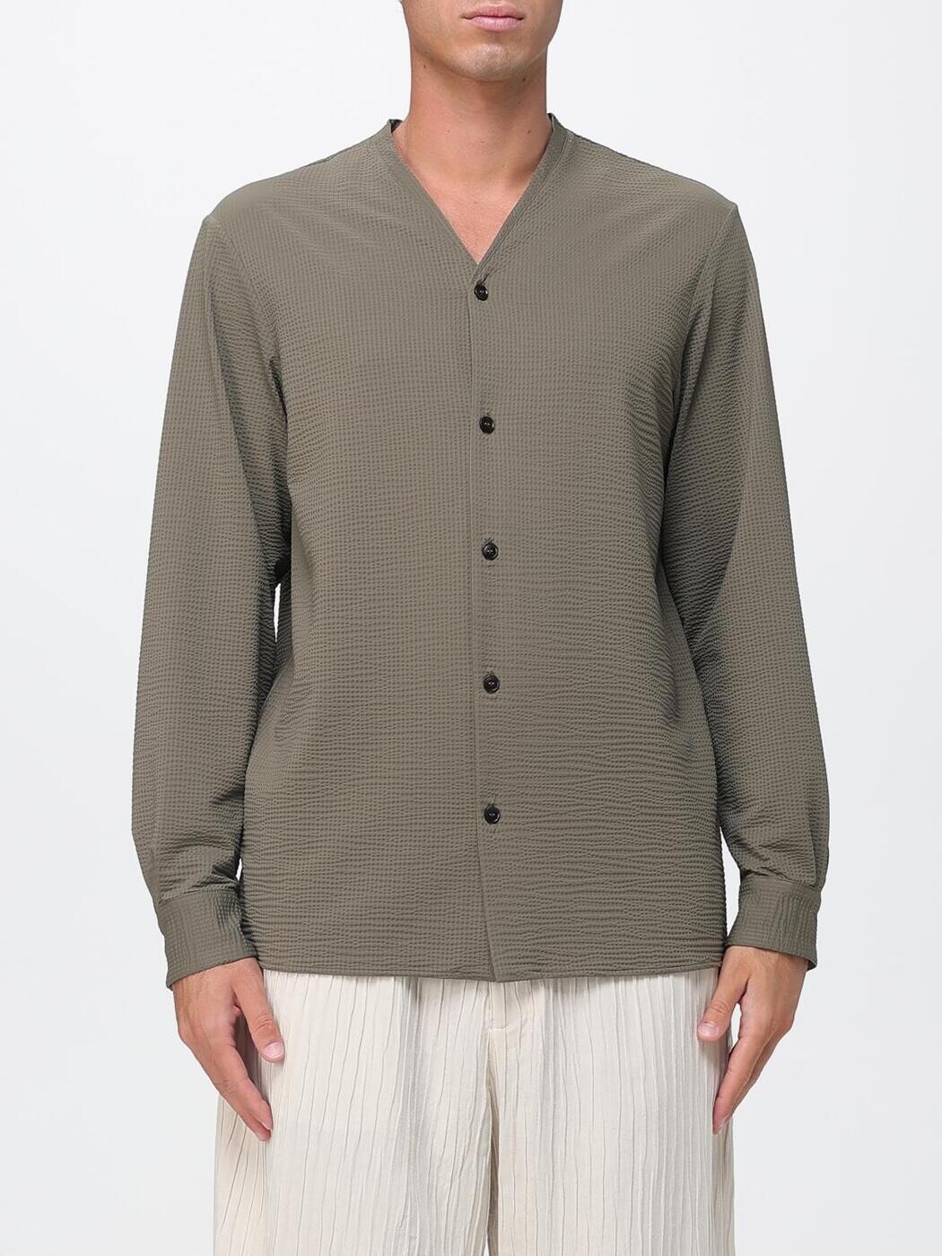 エンポリオ アルマーニ EMPORIO ARMANI シャツ メンズ ブラウン Shirts EM005464AF22051 Brown 関税 送料無料 2026SS gi|BRANDSHOP「il Tesoro」