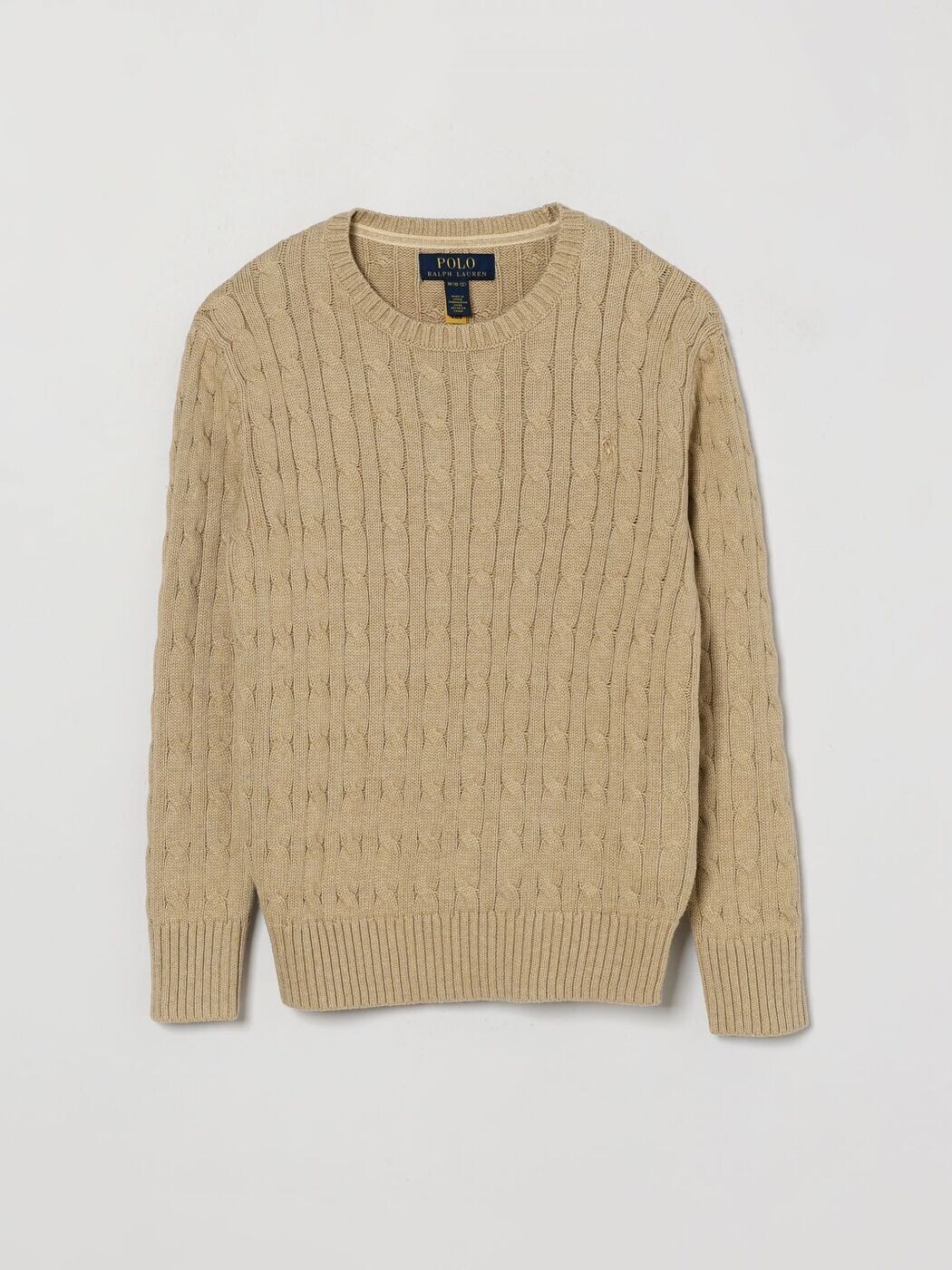 ポロ・ラルフローレン POLO RALPH LAUREN クルーネックジャンパー ニットウェア ボーイズ ベージュ Crew neck jumpers 323702674 Beige 関税 送料無料 2026AW gi|BRANDSHOP「il Tesoro」