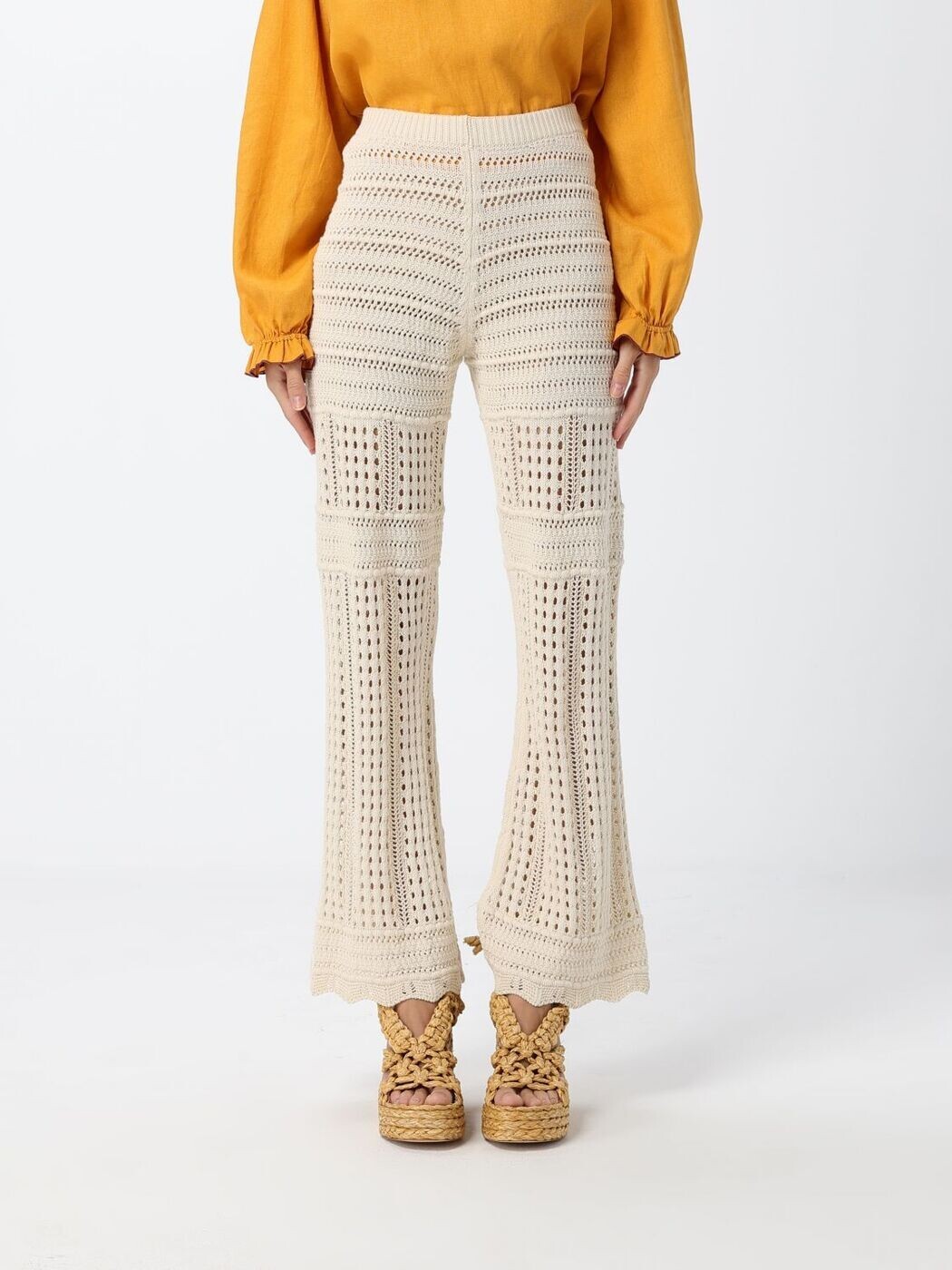 ツインセット TWINSET ズボン パンツ レディース ベージュ Trousers 261TT3262 Beige 関税 送料無料 2026SS gi|BRANDSHOP「il Tesoro」