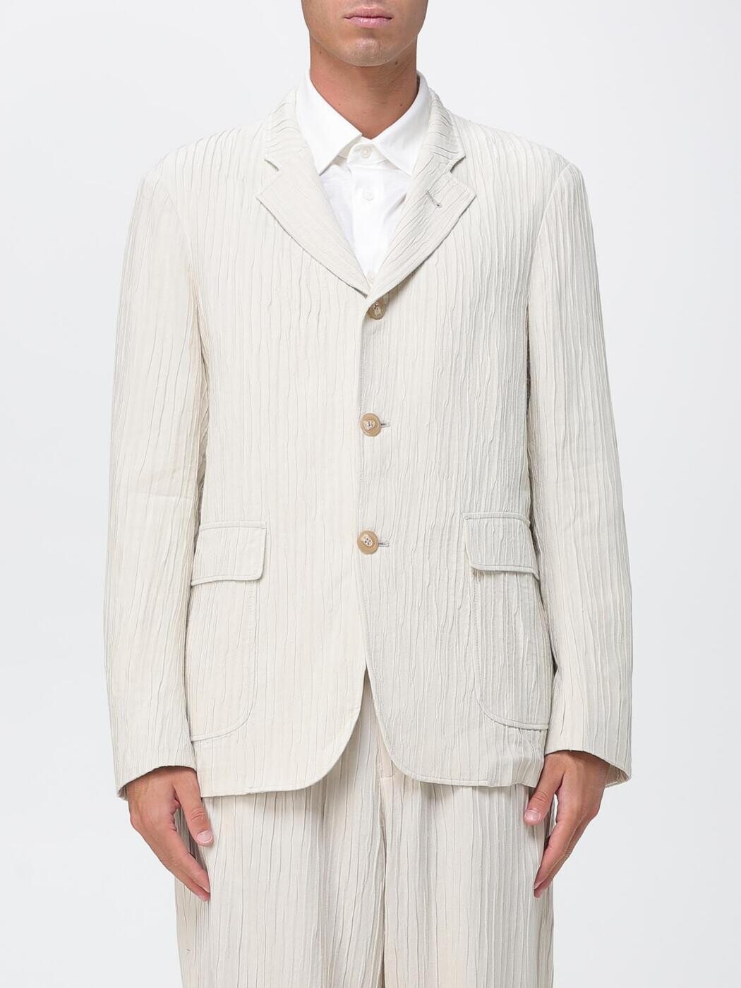 エンポリオ アルマーニ EMPORIO ARMANI ジャケット メンズ ベージュ Jackets EM005609TE20598 Beige 関税 送料無料 2026SS gi|BRANDSHOP「il Tesoro」