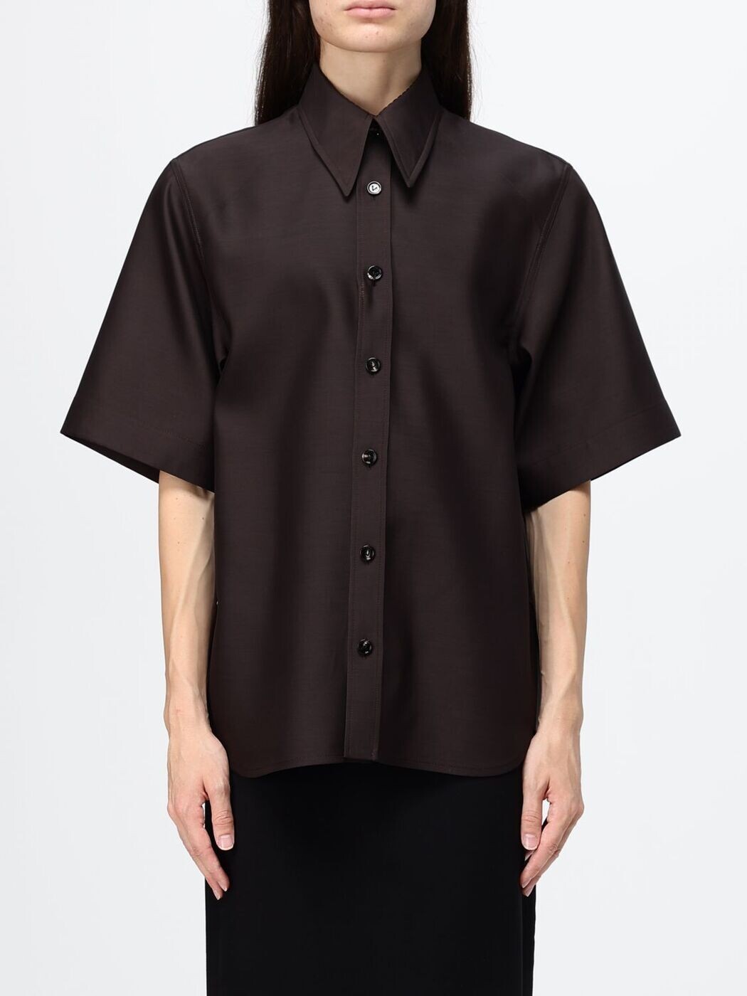 ボッテガ ヴェネタ BOTTEGA VENETA シャツ レディース ブラウン Shirts 860125V6D60 Brown 関税 送料無料 2026SS gi｜BRANDSHOP「il Tesoro」 108,050円