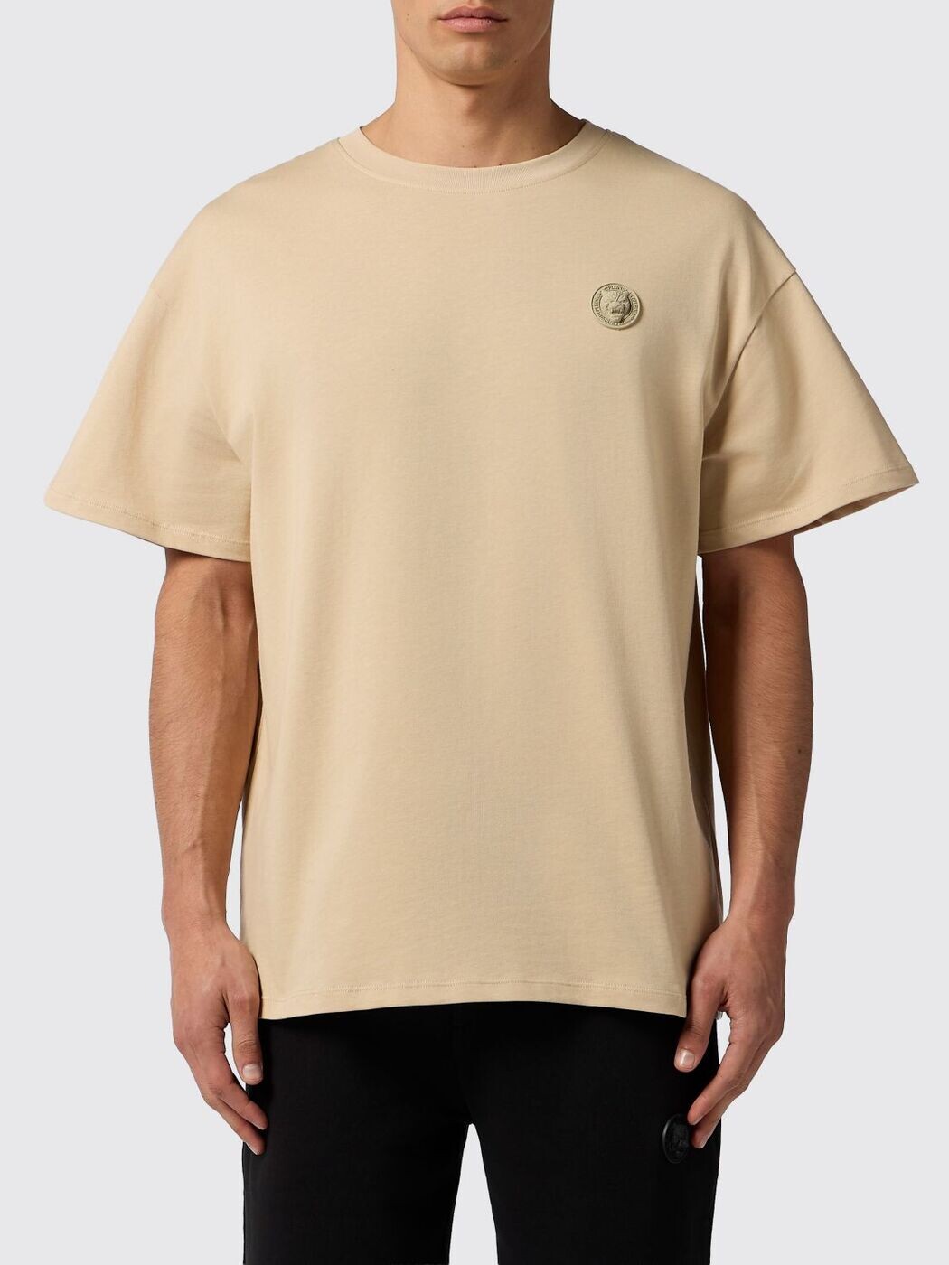 プレインスポーツ PLEIN SPORT Tシャツ メンズ ベージュ T-shirts SAFCMTK8912SJY001N Beige 関税 送料無料 2026AW gi｜BRANDSHOP「il Tesoro」
