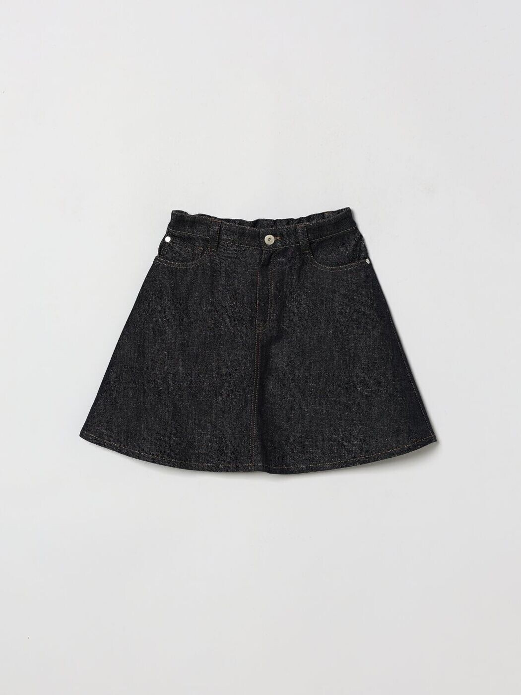 ブルネロ クチネリ BRUNELLO CUCINELLI ミニバッグ スカート ガールズ ブルー Mini-skirts BB148G108 Denim 関税 送料無料 2026SS gi｜BRANDSHOP「il Tesoro」