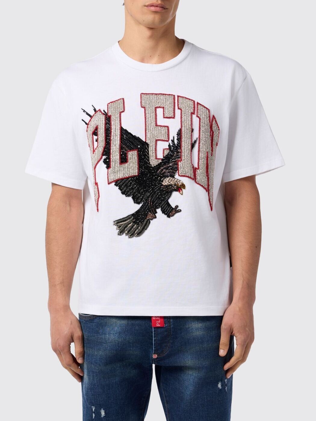 フィリップ プレイン PHILIPP PLEIN Tシャツ メンズ ホワイト T-shirts AAECMTK8749PJY002N White 関税 送料無料 2026SS gi｜BRANDSHOP「il Tesoro」