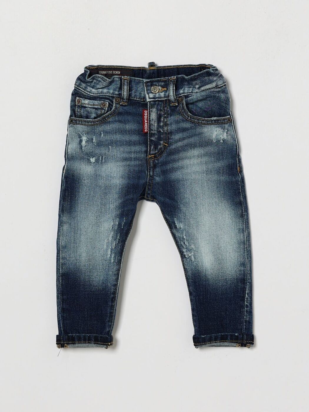 ディースクエアード DSQUARED2 ズボン パンツ ベビーユニセックス ブルー Pants DQ01TCD0AHR Denim 関税 送料無料 2026AW gi｜BRANDSHOP「il Tesoro」