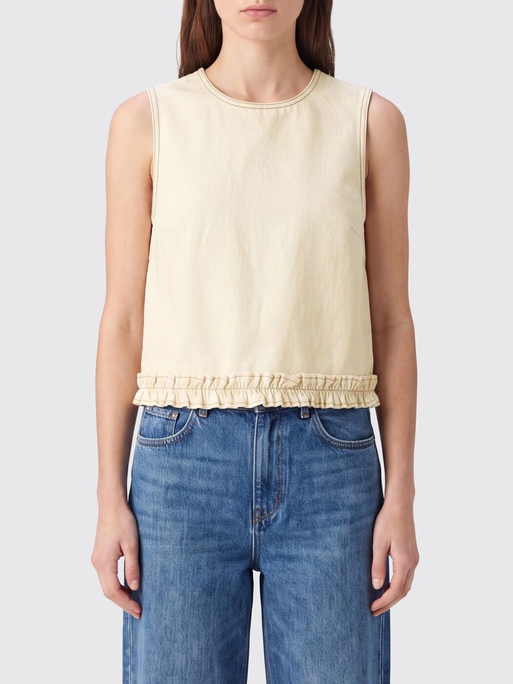 バウム ウンド ヘルガーテン BAUM UND PFERDGARTEN Tシャツ トップス レディース T-shirts and tops 24804 Ivory 関税 送料無料 2026SS gi|BRANDSHOP「il Tesoro」