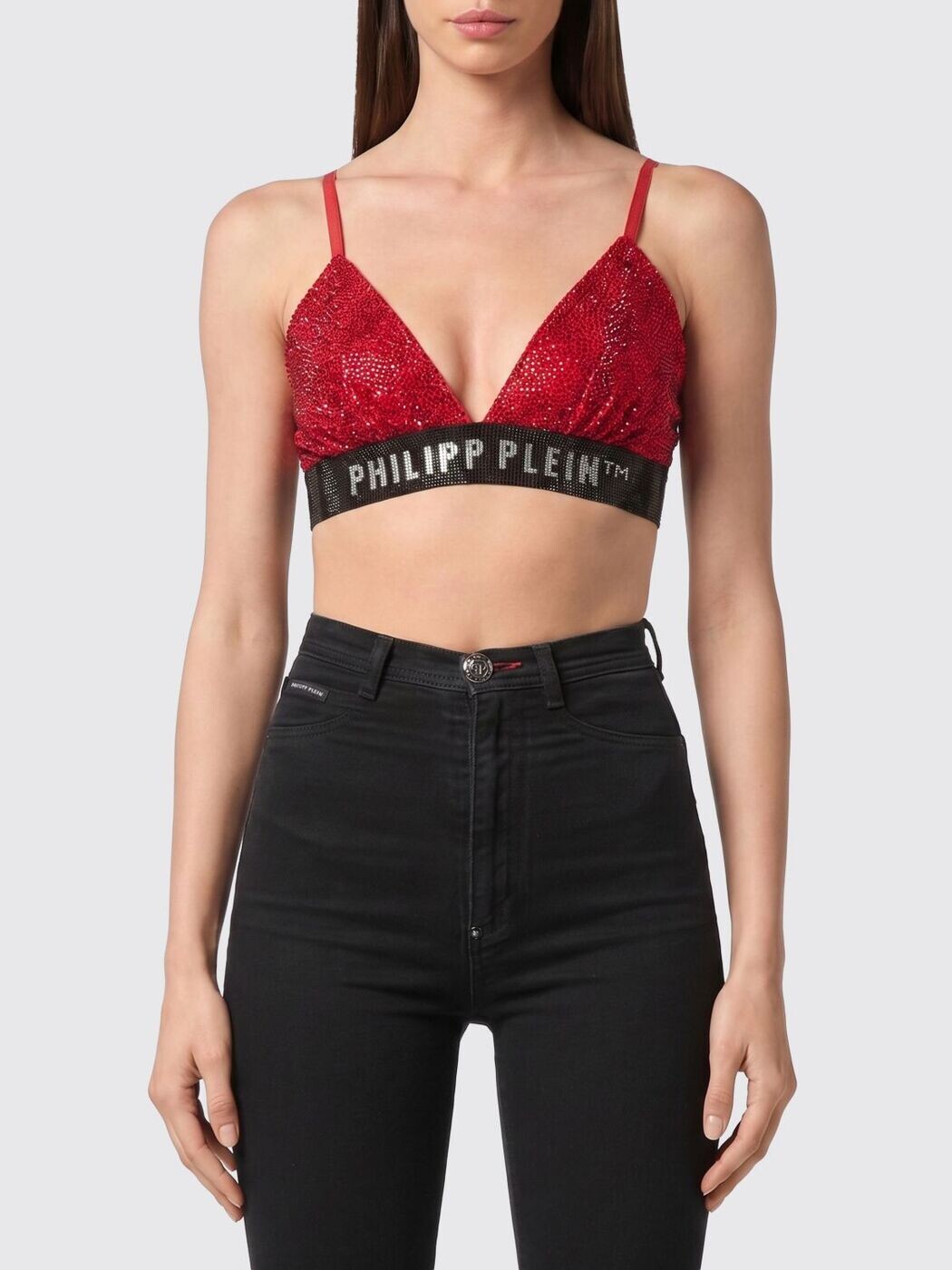 フィリッププレイン PHILIPP PLEIN Tシャツ トップス レディース T-shirts and tops AAECWUZ0164PJY002N Amaranth 関税 送料無料 2026SS gi|BRANDSHOP「il Tesoro」