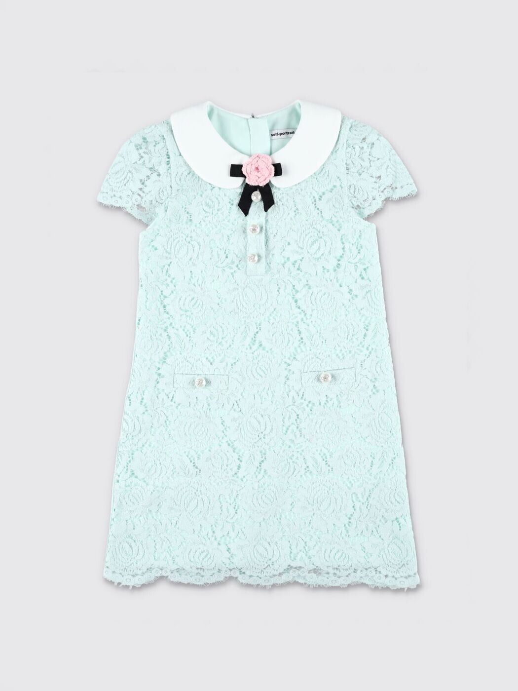 セルフ・ポートレート SELF-PORTRAIT ロングドレス ドレス ガールズ グリーン Long dresses PF26728S Green 関税 送料無料 2026AW gi｜BRANDSHOP「il Tesoro」