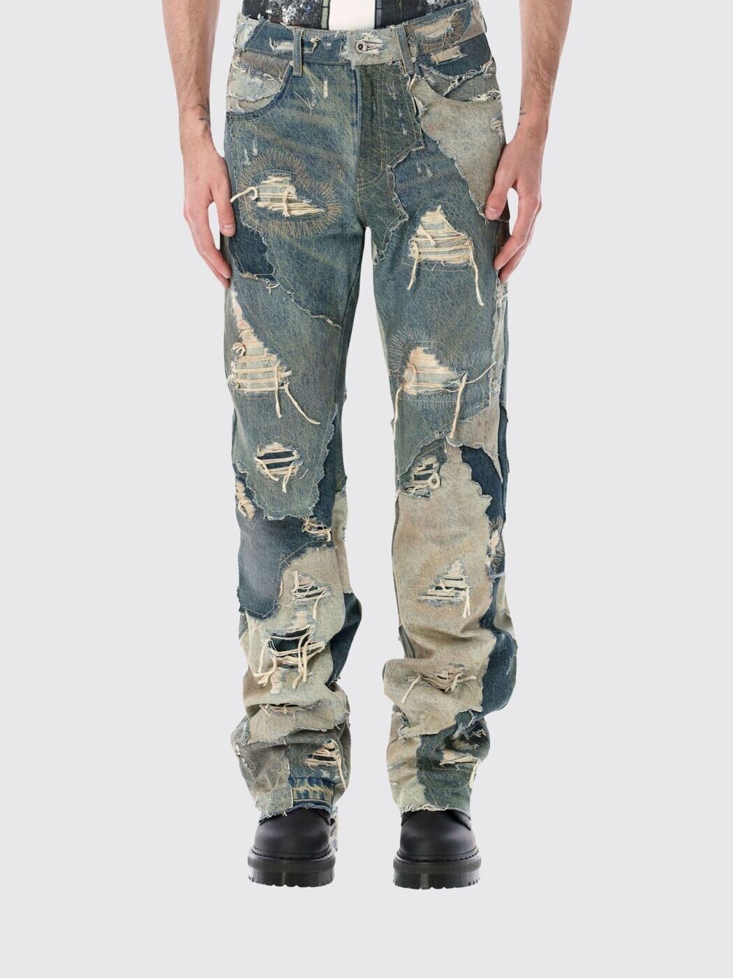 フー ディサイズ ウォー WHO DECIDES WAR デニム メンズ ブルー Jeans 1121030009 Denim 関税 送料無料 2026SS gi|BRANDSHOP「il Tesoro」
