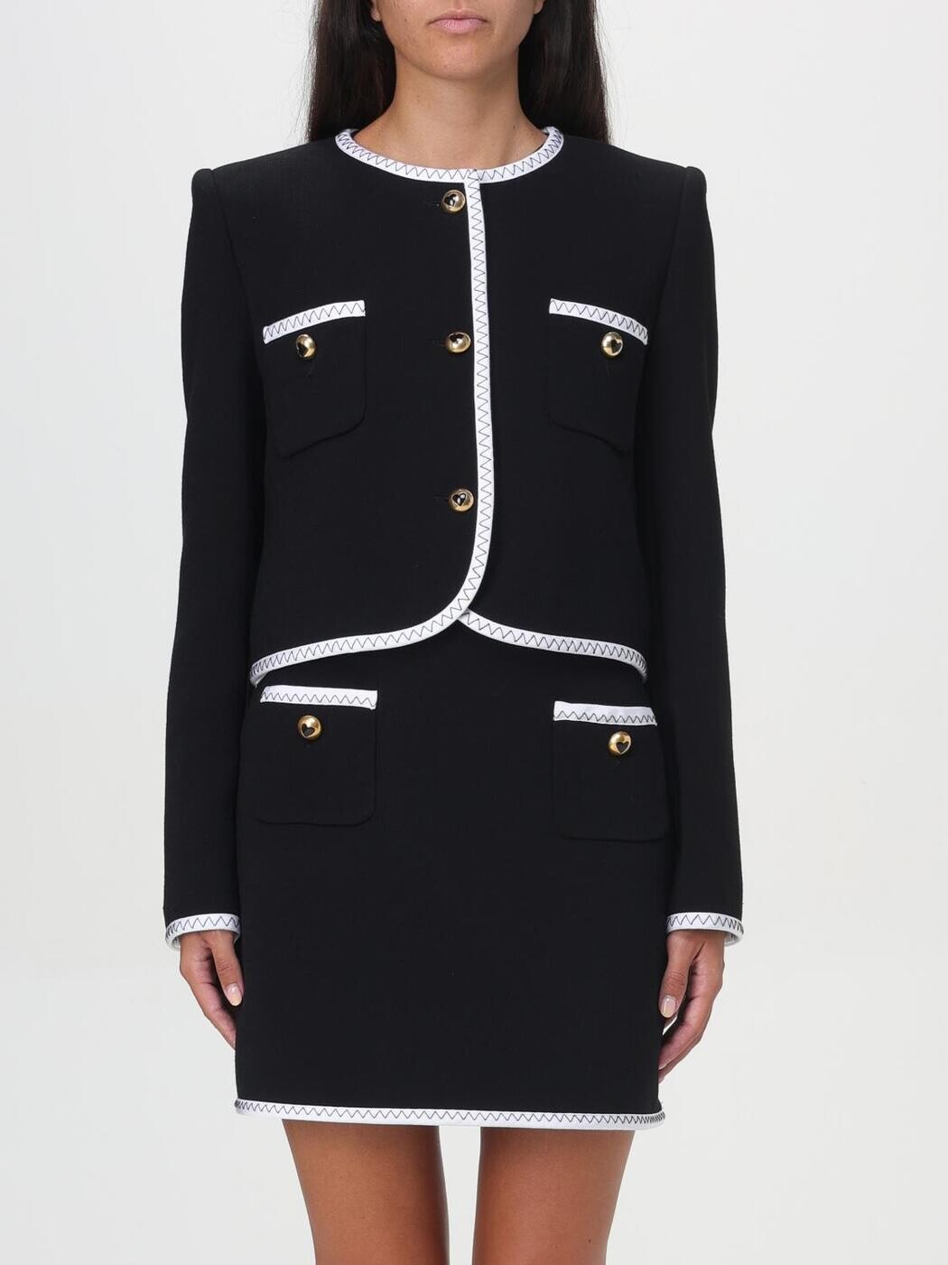 モスキーノクチュール MOSCHINO COUTURE スーツジャケット スーツ ジャケット レディース ブラック Suit Jackets 05065517 Black 関税 送料無料 2025AW gi｜BRANDSHOP「il Tesoro」