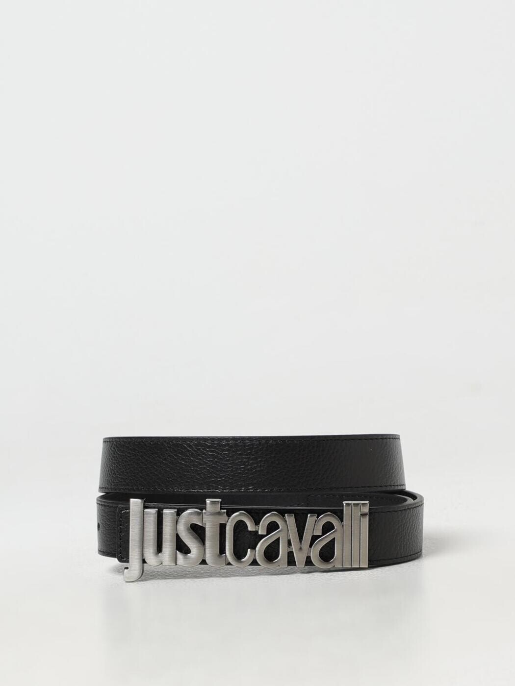 ジャスト カヴァリ JUST CAVALLI 胴締め メンズ 黒いこと Belts 77QA6F30ZP295 関税 貨物輸送無料 2024AW gi