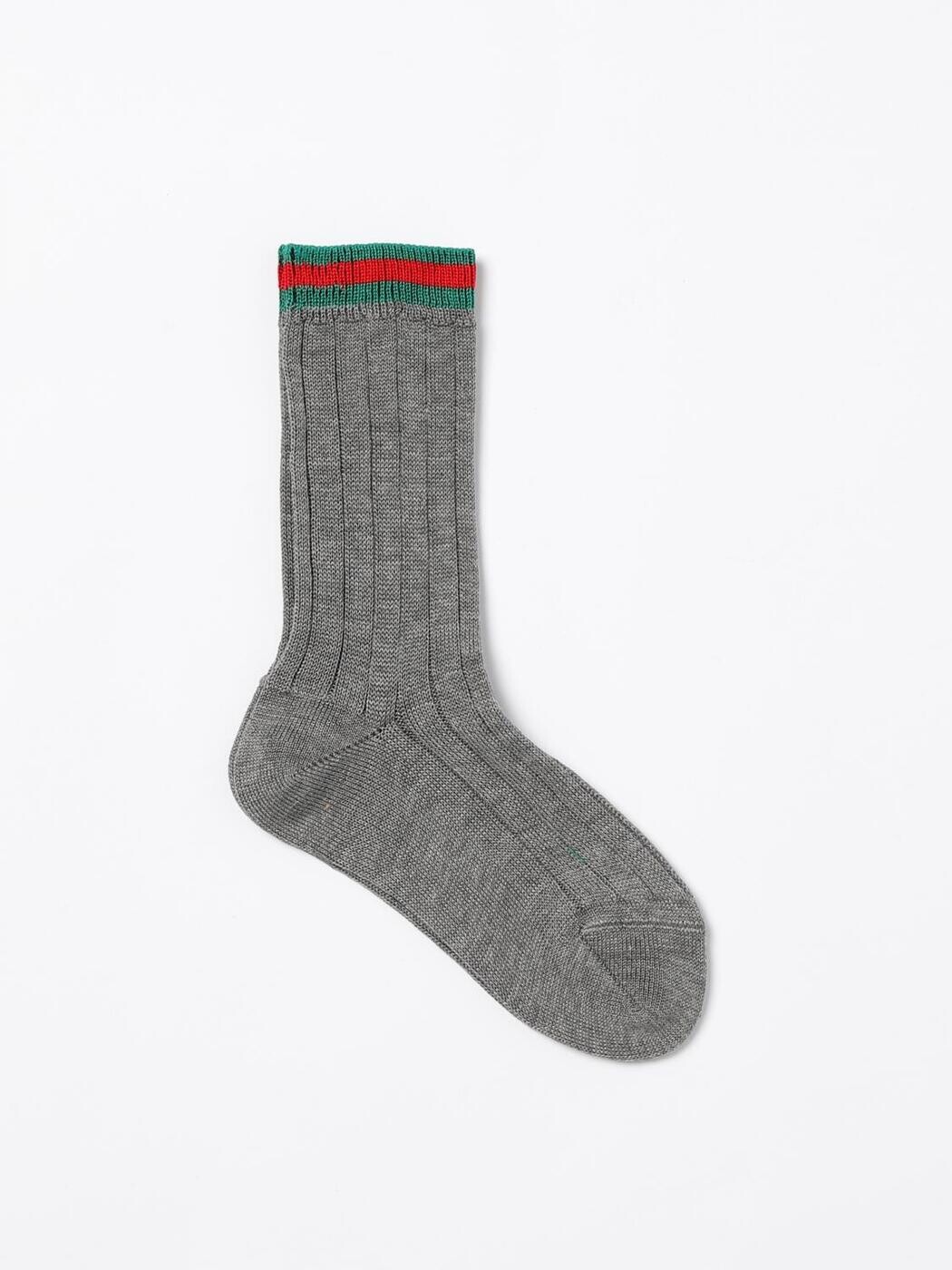 グッチ GUCCI 靴下 ソックス ガールズ グレー Socks 7507754K026 Grey 関税 送料無料 2024AW gi|BRANDSHOP「il Tesoro」