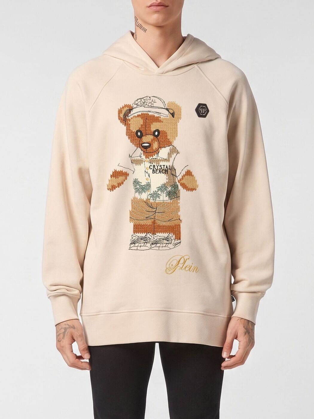 フィリップ プレイン PHILIPP PLEIN スウェットシャツ トレーナー メンズ ベージュ Sweatshirts FAECMJB3789PTE003N Beige 関税 送料無料 2026SS gi｜BRANDSHOP「il Tesoro」
