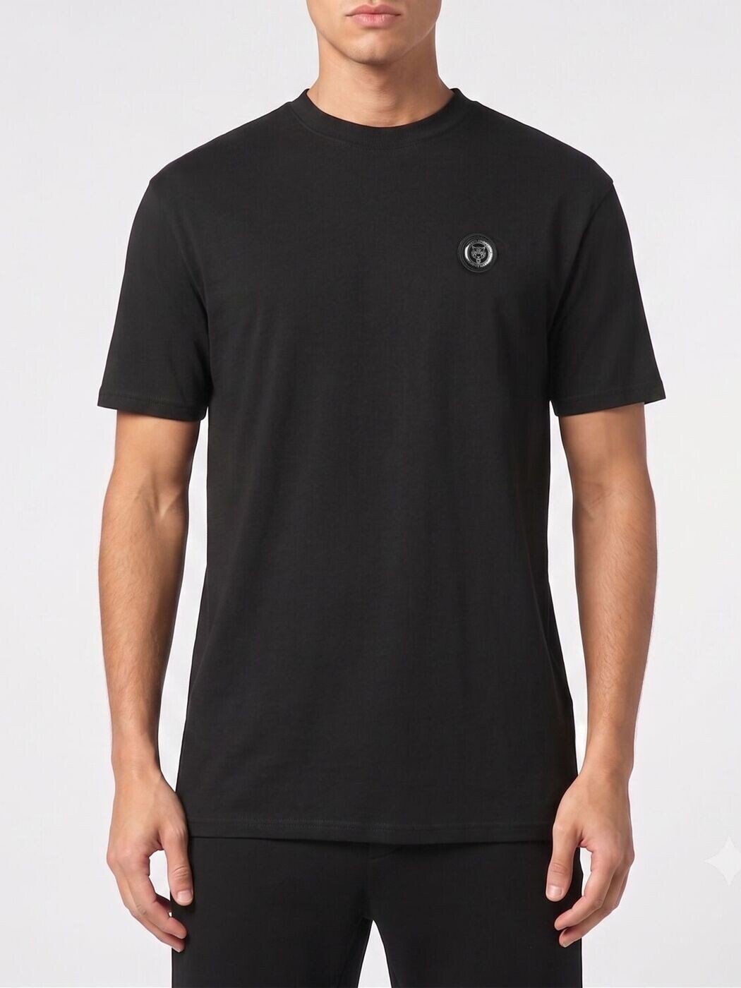 プレインスポーツ PLEIN SPORT Tシャツ メンズ ブラック T-shirts AADCMTK7952STE001N Black 関税 送料無料 2026SS gi|BRANDSHOP「il Tesoro」