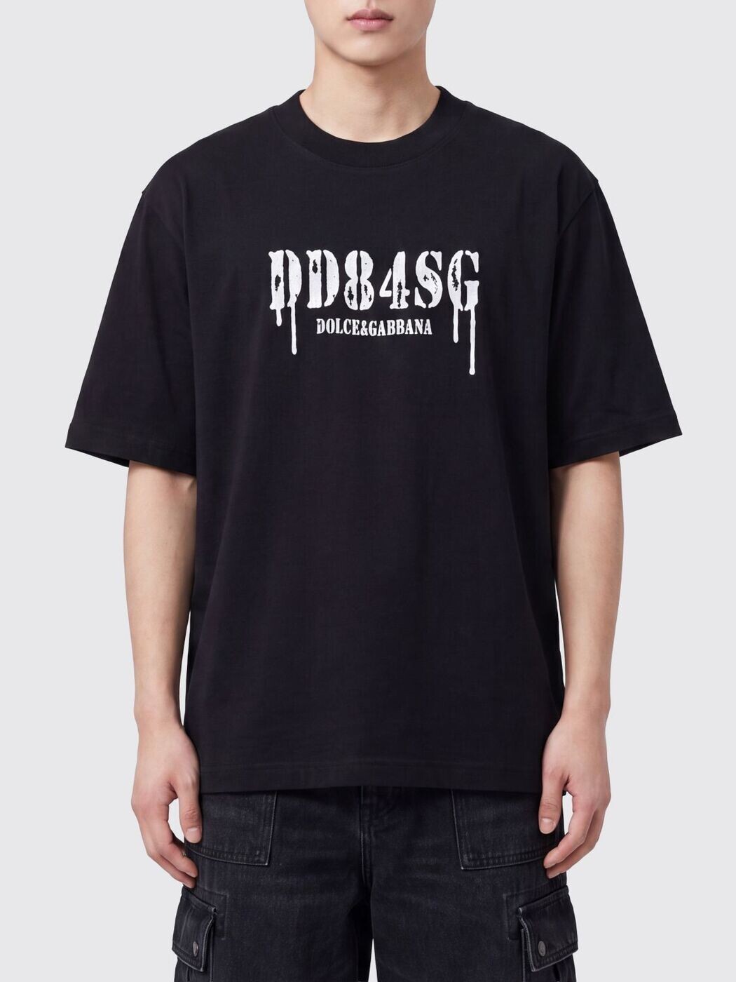ドルチェ&ガッバーナ DOLCE&GABBANA Tシャツ メンズ ブラック T-shirts G8TJ0TG7POZ Black 関税 送料無料 2026SS gi｜BRANDSHOP「il Tesoro」