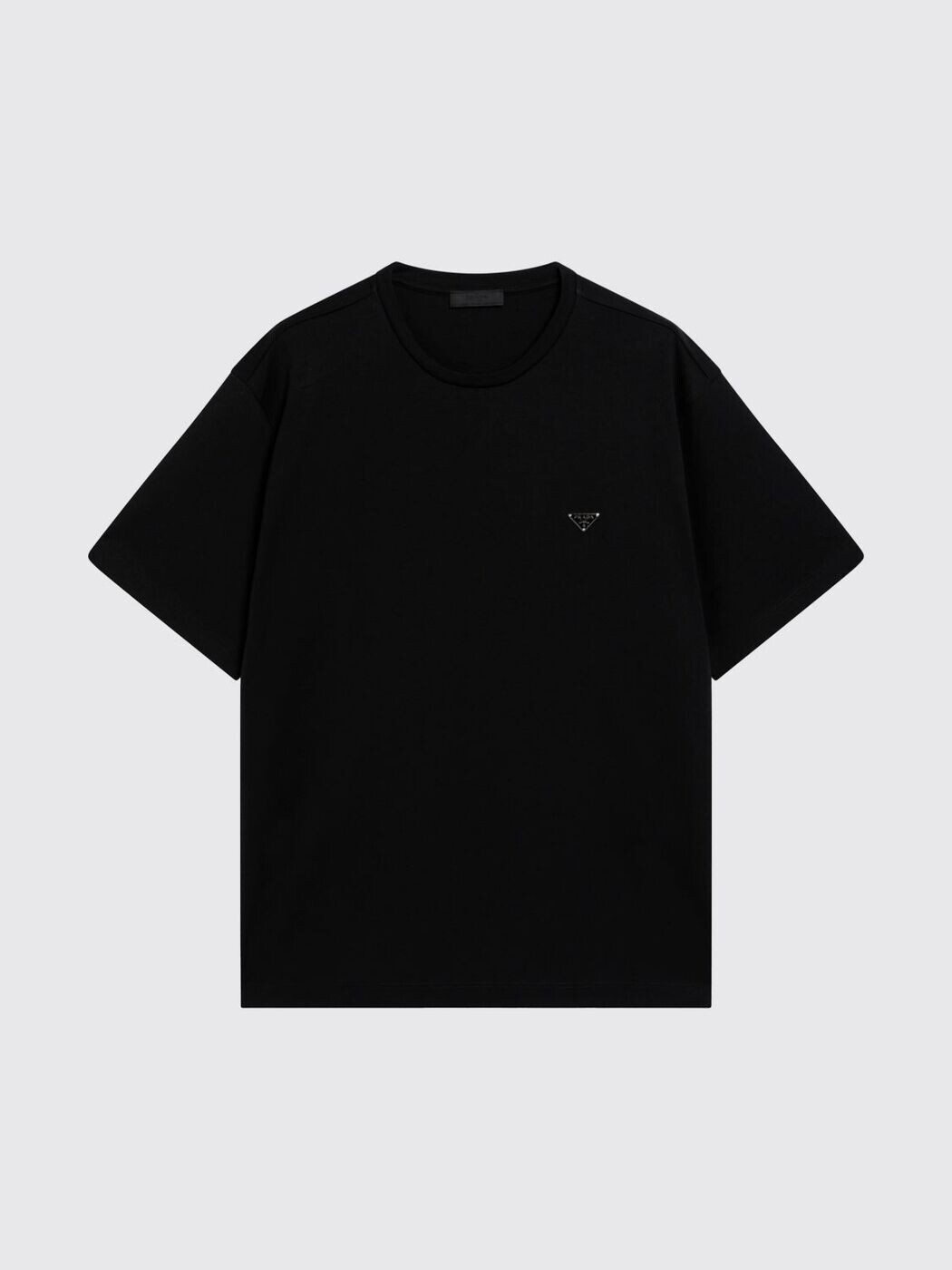 プラダ PRADA Tシャツ メンズ ブラック T-shirts UJN954SOOO240 Black 関税 送料無料 2026AW gi｜BRANDSHOP「il Tesoro」