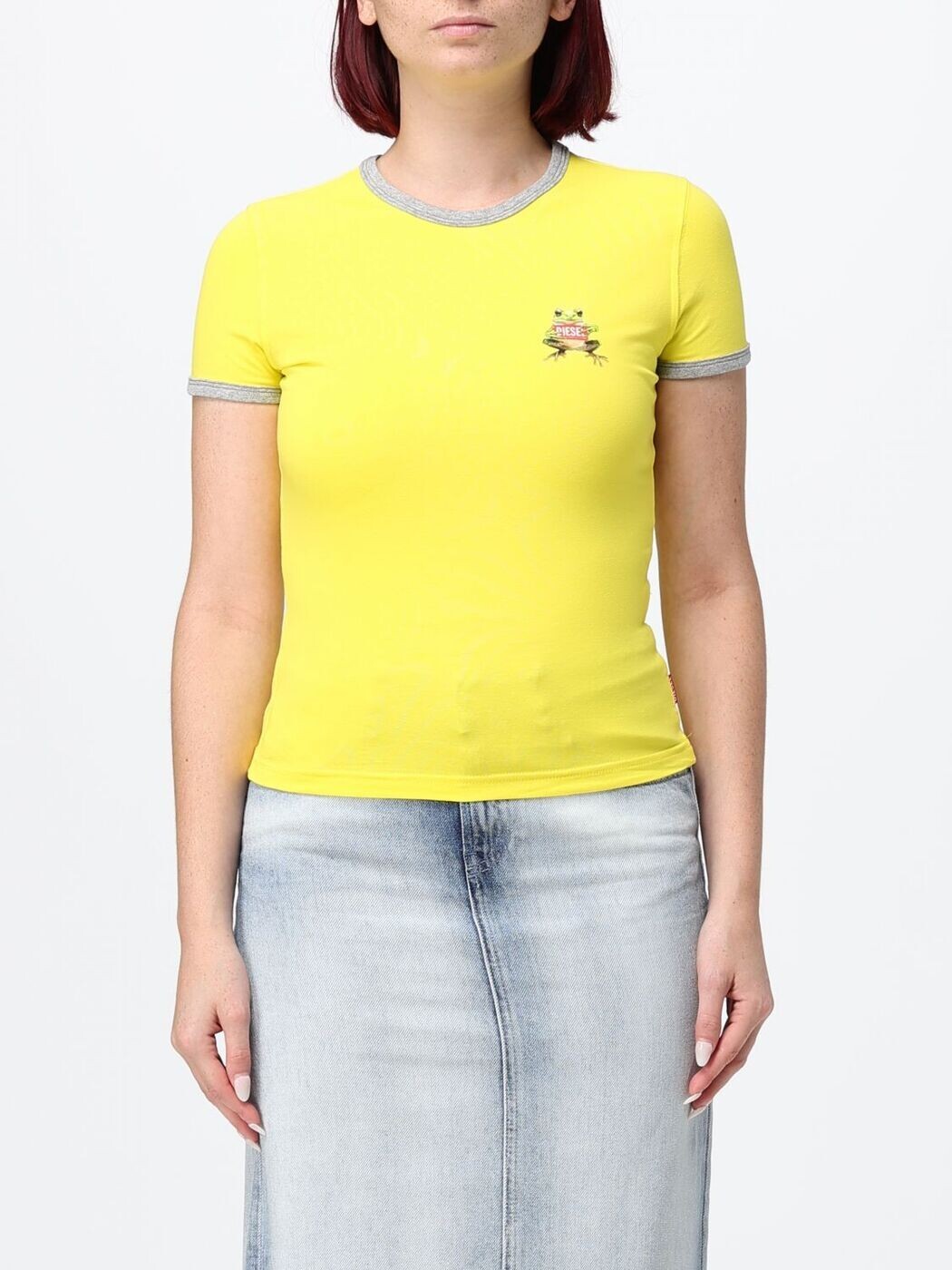 ディーゼル DIESEL ポロシャツ Tシャツ レディース イエロー T-shirts and polo shirts A219180QHHA Yellow 関税 送料無料 2026SS gi|BRANDSHOP「il Tesoro」