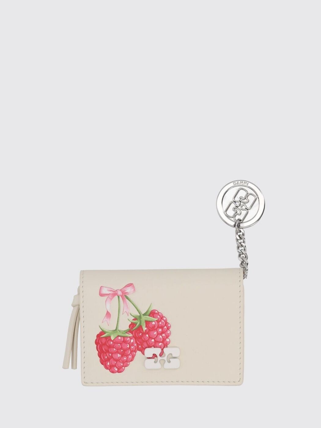 ガニー GANNI カードホルダー 財布 レディース ベージュ Wallets and Card Holders B3010256 Beige 関税 送料無料 2026SS gi|BRANDSHOP「il Tesoro」