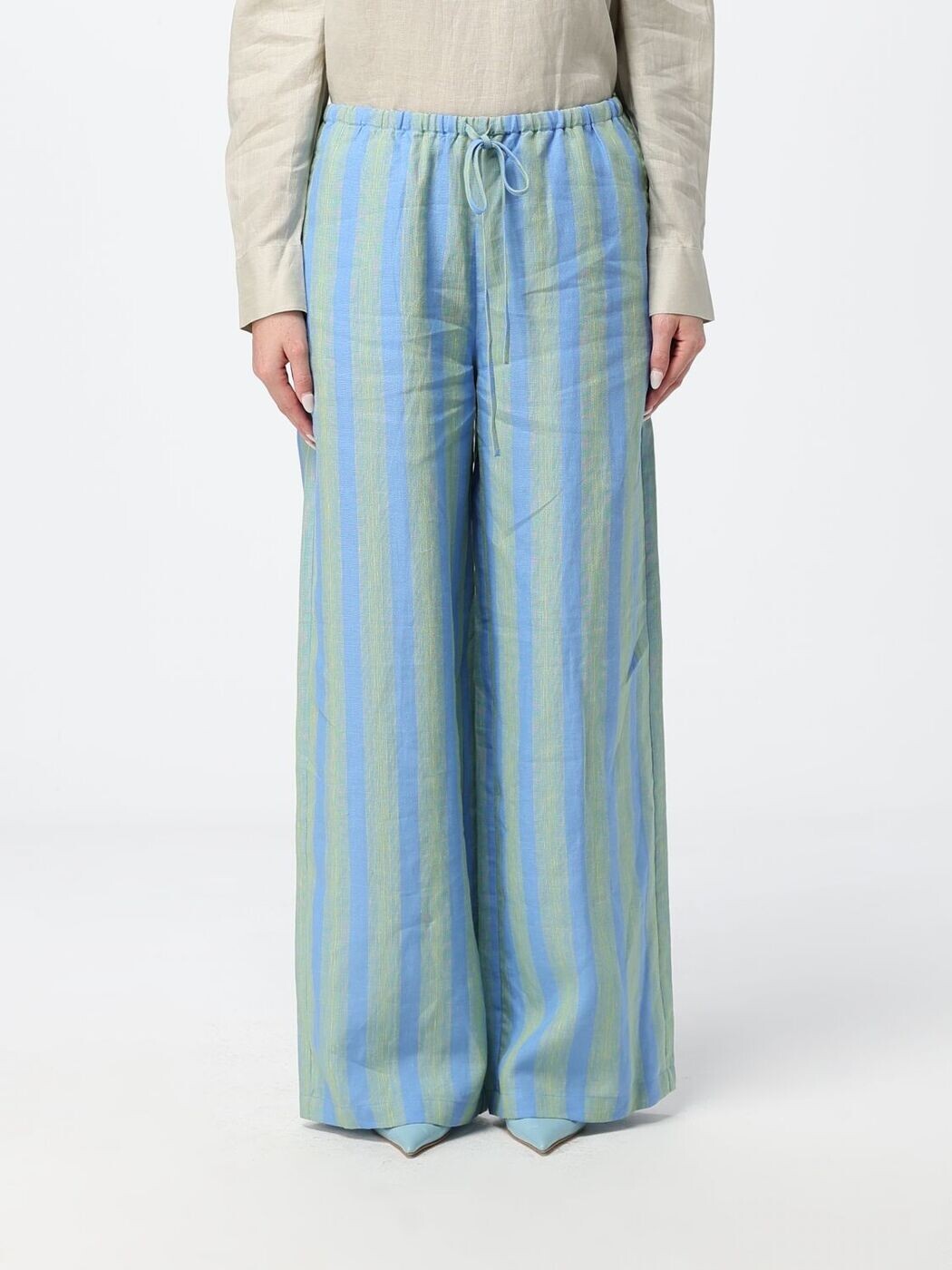 スタウド STAUD ズボン パンツ レディース Trousers R26S4123YL Gnawed Blue 関税 送料無料 2026SS gi|BRANDSHOP「il Tesoro」