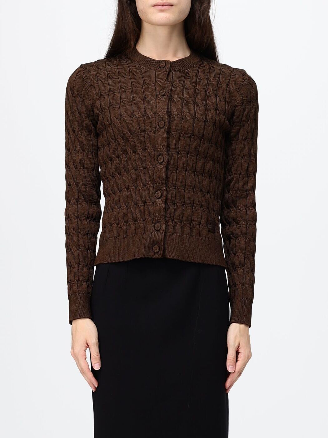 フェンディ FENDI セーター ニットウェア レディース ブラウン Knitwear FZE577AWIQ Brown 関税 送料無料 2026SS gi｜BRANDSHOP「il Tesoro」