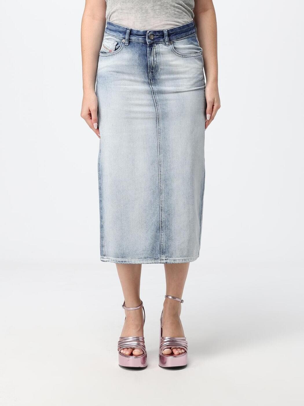 ディーゼル DIESEL スカート レディース ブルー Skirts A2383209P29 Blue 関税 送料無料 2026SS gi|BRANDSHOP「il Tesoro」