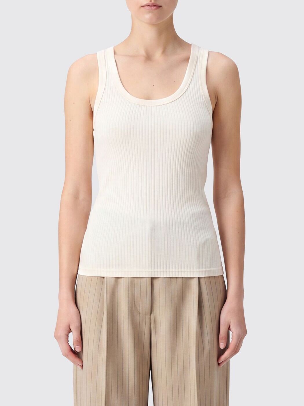 フォルテフォルテ FORTE FORTE Tシャツ トップス レディース T-shirts and tops 14645MYTSHIRT Ivory 関税 送料無料 2026SS gi|BRANDSHOP「il Tesoro」