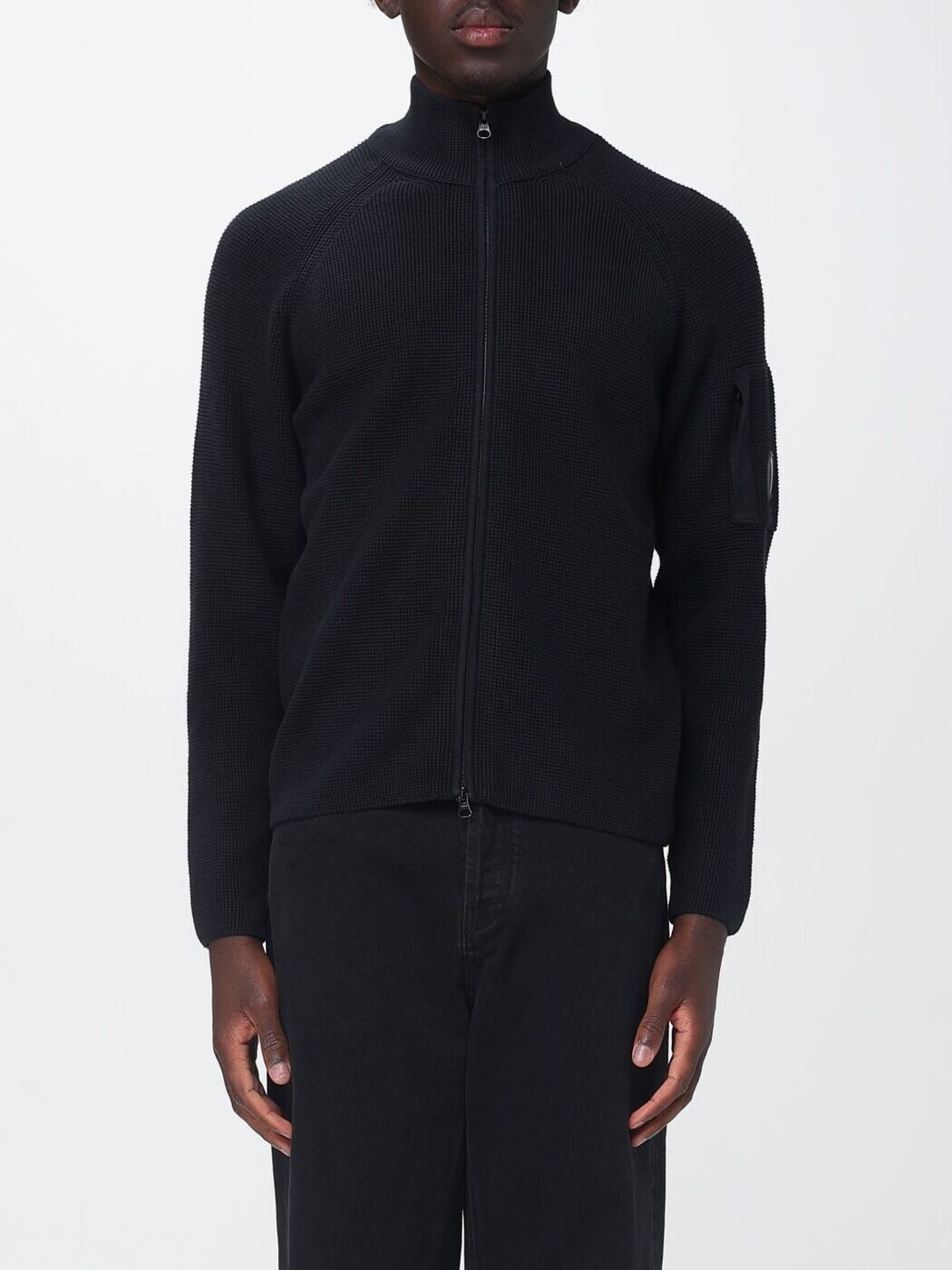 シーピー カンパニー CP COMPANY セーター ニットウェア メンズ ブラック Knitwear 21CMKN058A110754A Black 関税 送料無料 2026AW gi｜BRANDSHOP「il Tesoro」