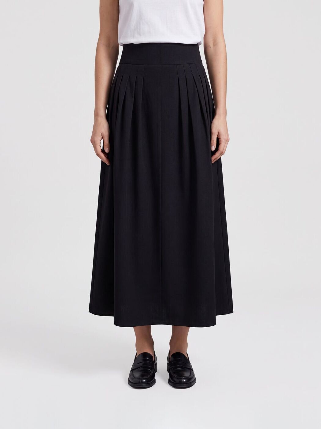 スタジオ ニコルソン STUDIO NICHOLSON スカート レディース ブラック Skirts AGATSNW1748 Black 関税 送料無料 2026SS gi｜BRANDSHOP「il Tesoro」
