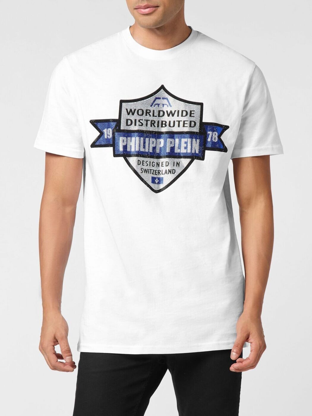 フィリップ プレイン PHILIPP PLEIN Tシャツ メンズ ホワイト T-shirts LADCMTK8548PJY002N White 関税 送料無料 2026SS gi｜BRANDSHOP「il Tesoro」
