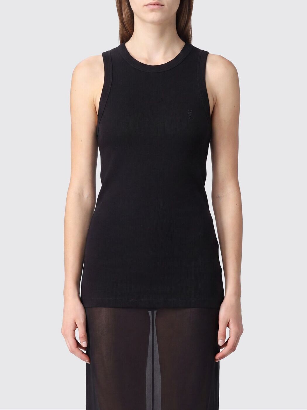 イヴ サンローラン SAINT LAURENT PARIS ポロシャツ Tシャツ レディース ブラック T-shirts and polo shirts 867125Y38BD Black 関税 送料無料 2026SS gi|BRANDSHOP「il Tesoro」