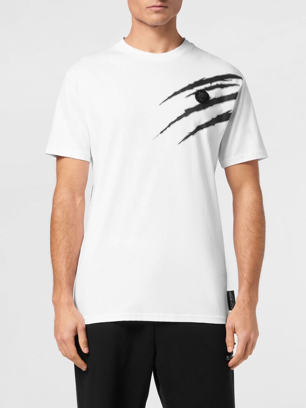 プレインスポーツ PLEIN SPORT Tシャツ メンズ ホワイト T-shirts SAECMTK8019STE001N White 関税 送料無料 2026SS gi｜BRANDSHOP「il Tesoro」 27,676円