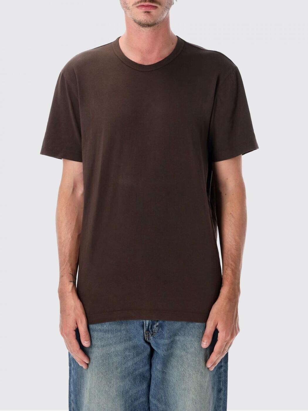ジェームスパース JAMES PERSE Tシャツ メンズ ブラウン T-shirts MLJ3311 Brown 関税 送料無料 2026AW gi｜BRANDSHOP「il Tesoro」