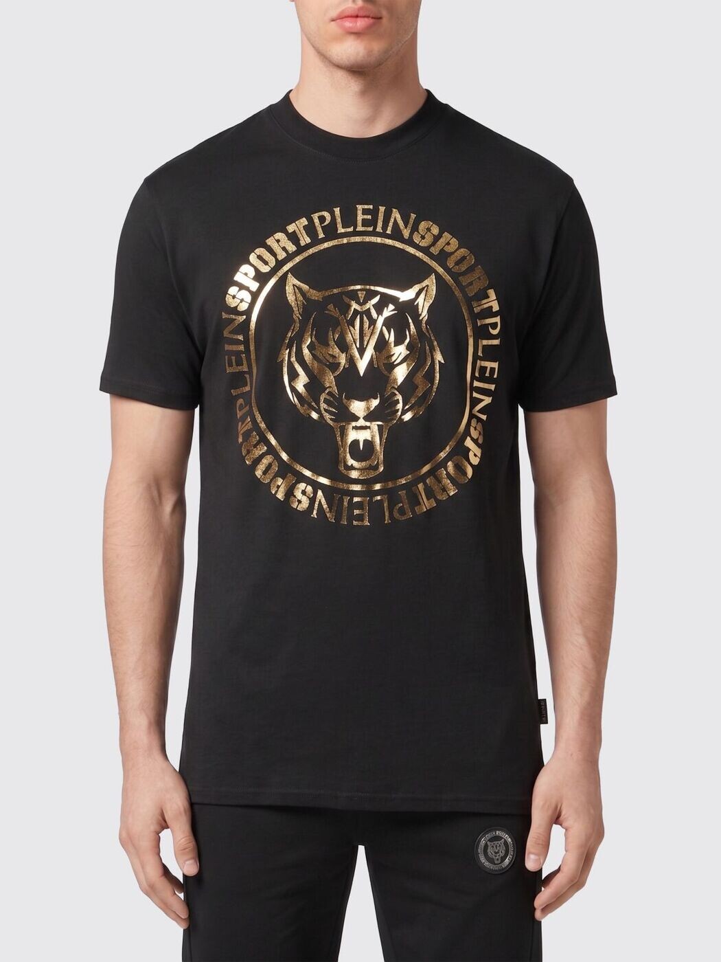 プレインスポーツ PLEIN SPORT Tシャツ メンズ T-shirts SADCMTK6929SJY001N Black 1 関税 送料無料 2026SS gi｜BRANDSHOP「il Tesoro」