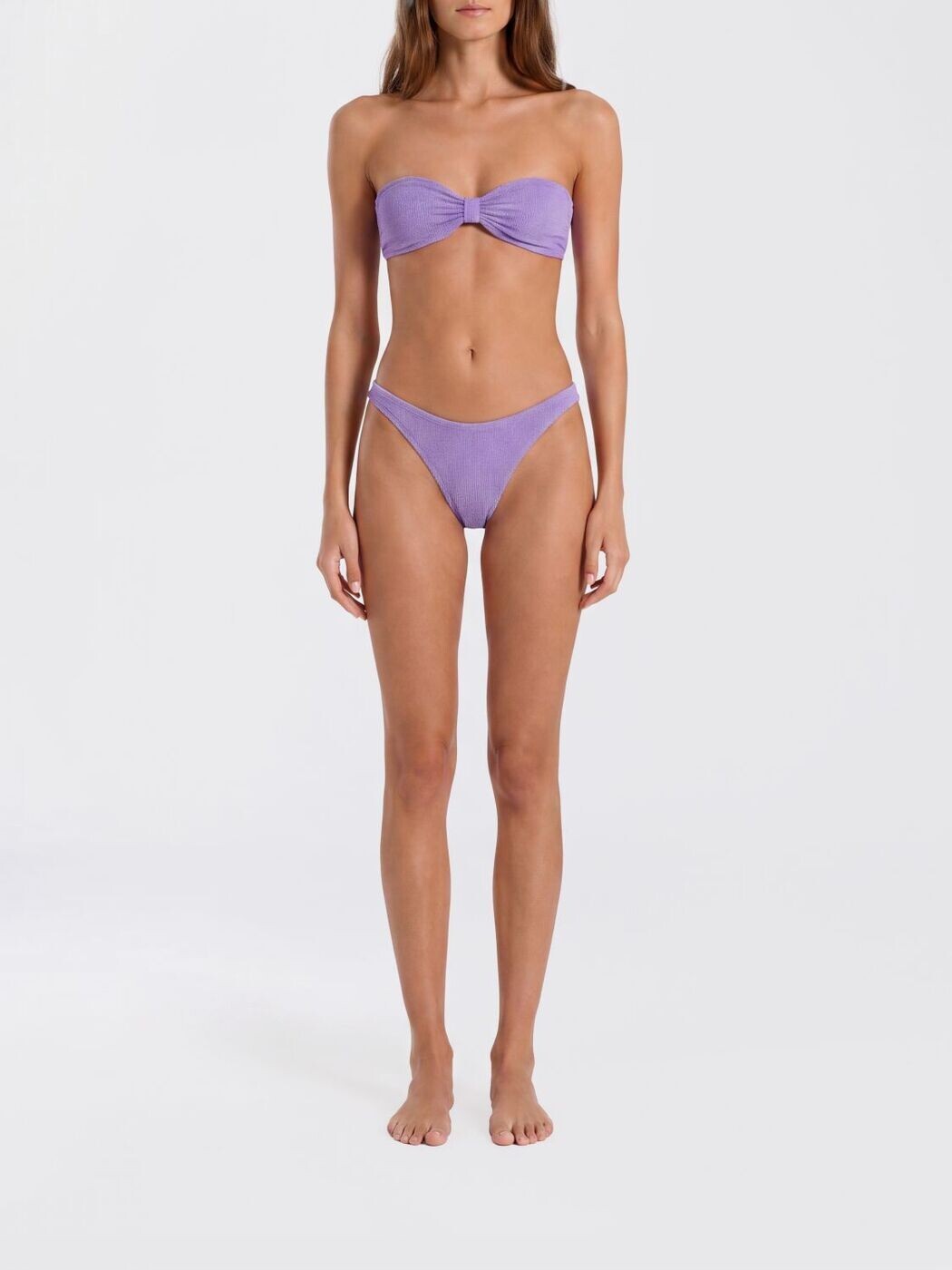 フンザ ジー HUNZA G 水着 スイムウェア レディース Swimwear BJEANCR Lilac 関税 送料無料 2026SS gi|BRANDSHOP「il Tesoro」