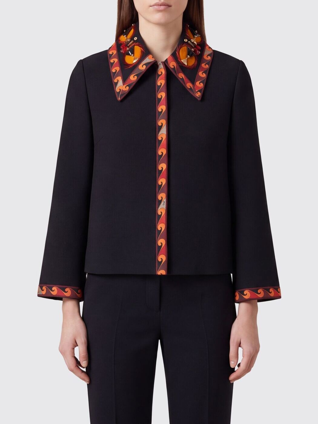 エミリオ プッチ EMILIO PUCCI スーツジャケット スーツ ジャケット レディース ブラック Suit Jackets 6HRA076H608 Black 関税 送料無料 2026SS gi|BRANDSHOP「il Tesoro」