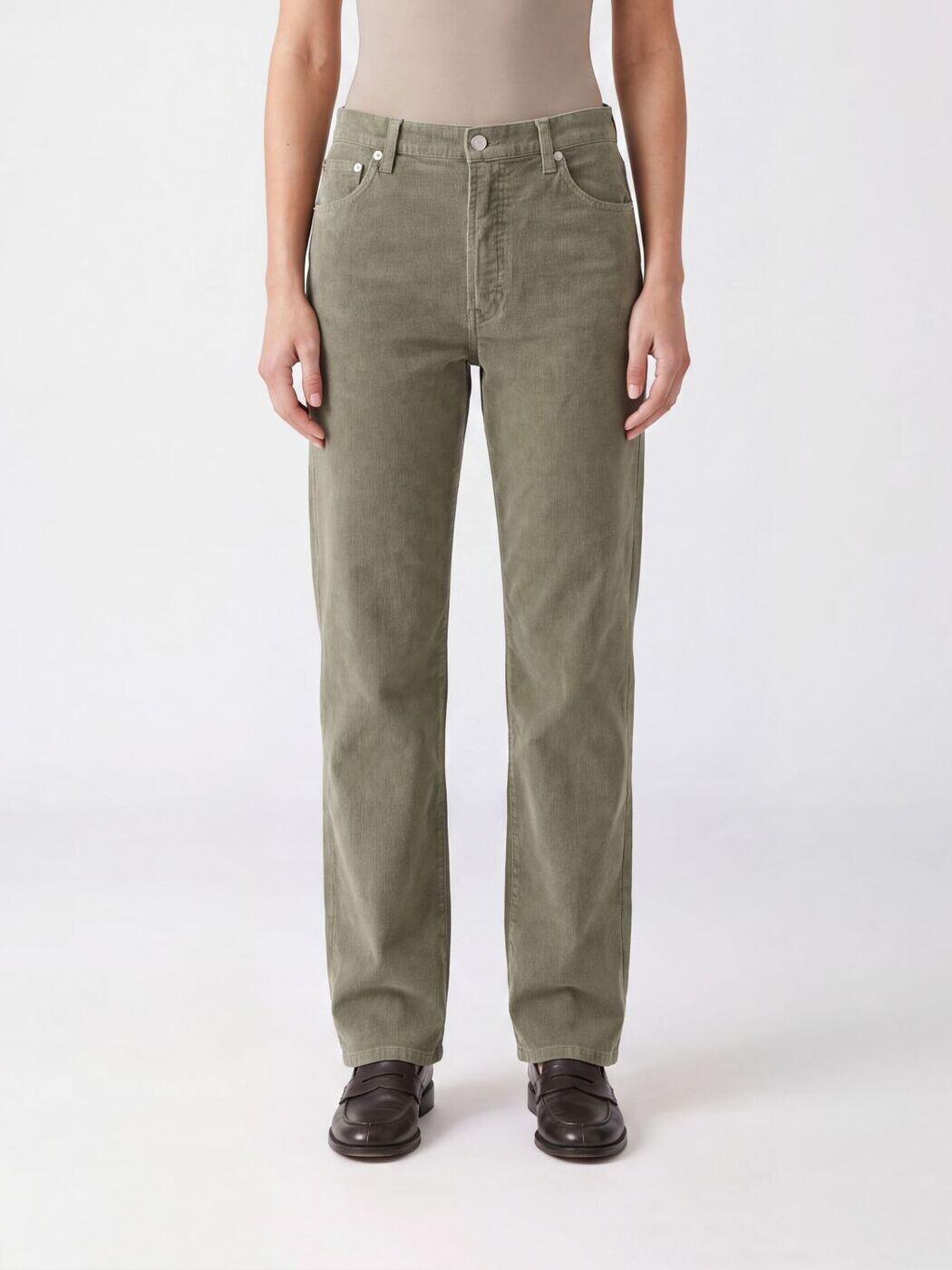 ドンダップ DONDUP ズボン パンツ レディース グリーン Trousers DP849VS0028YNA8 Green 関税 送料無料 2026AW gi｜BRANDSHOP「il Tesoro」