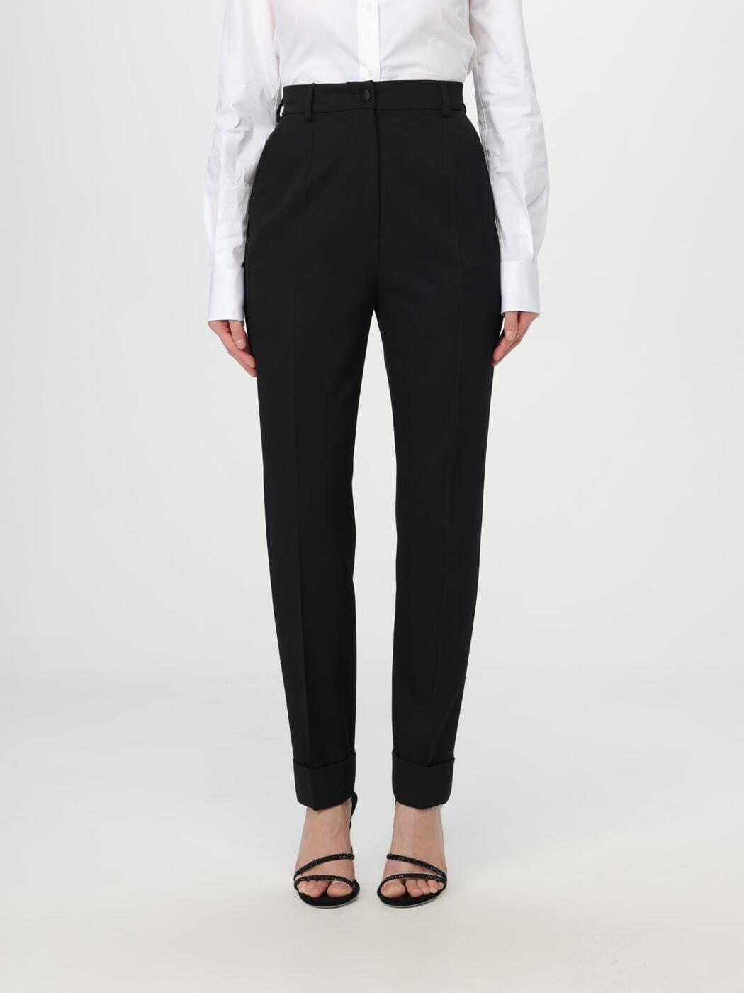 ドルチェ&ガッバーナ DOLCE&GABBANA ズボン パンツ レディース ブラック Trousers FTBVMTFU28J Black 関税 送料無料 2025AW gi｜BRANDSHOP「il Tesoro」