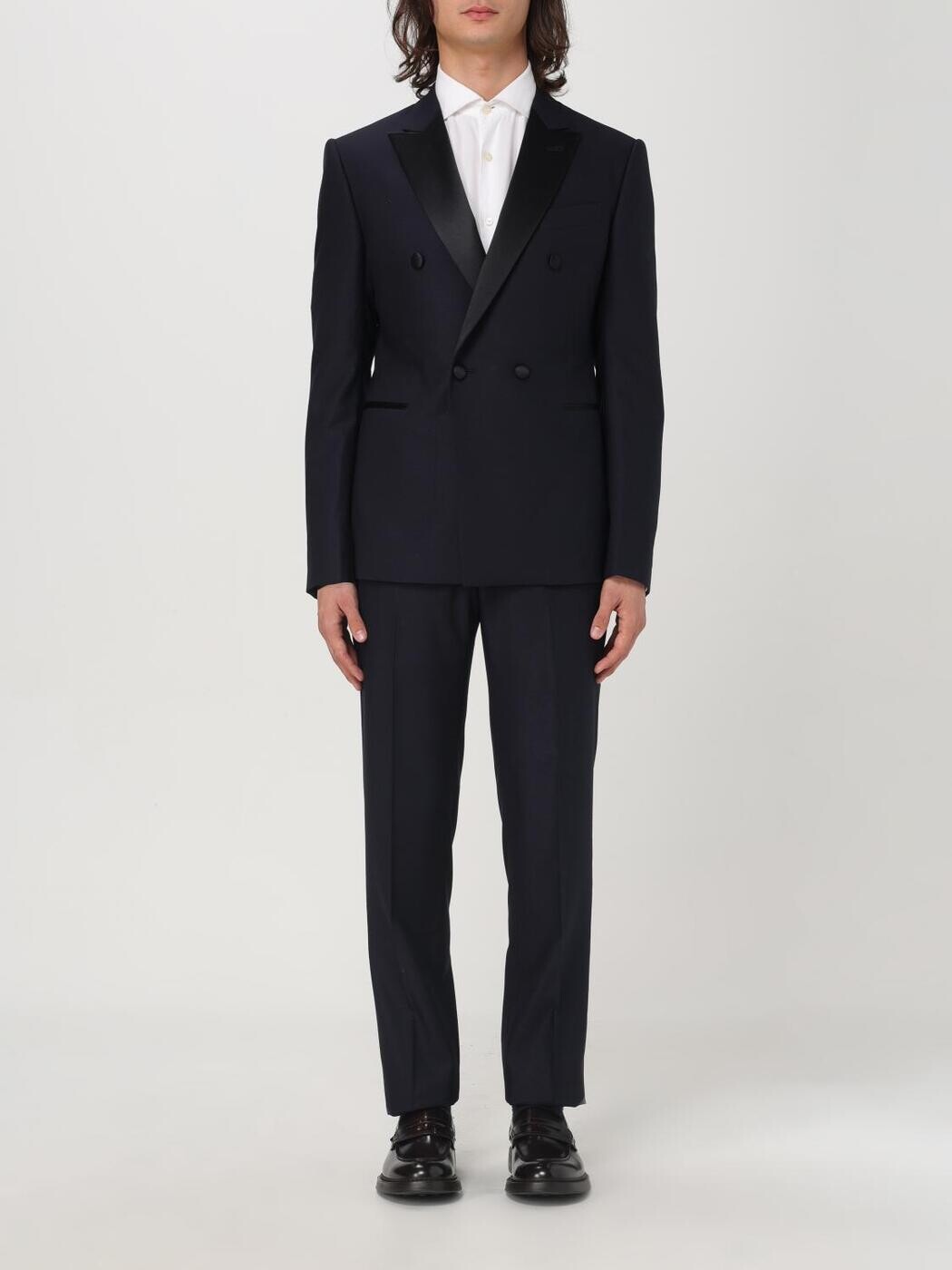 エン急性灰白髄炎 アルマーニ EMPORIO ARMANI フォーマル 背広 メンズ 青碧 Formal Outfits EM000461TE11021 関税 貨物輸送無料 2024AW gi