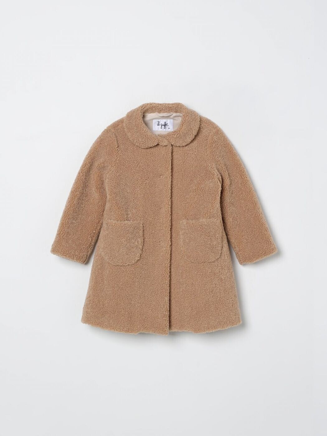 イルグッフォ IL GUFO トレンチコート 厚地の外套 ガールズ ベージュ Trench coats GP346PE015 関税 貨物輸送無料 2025AW gi