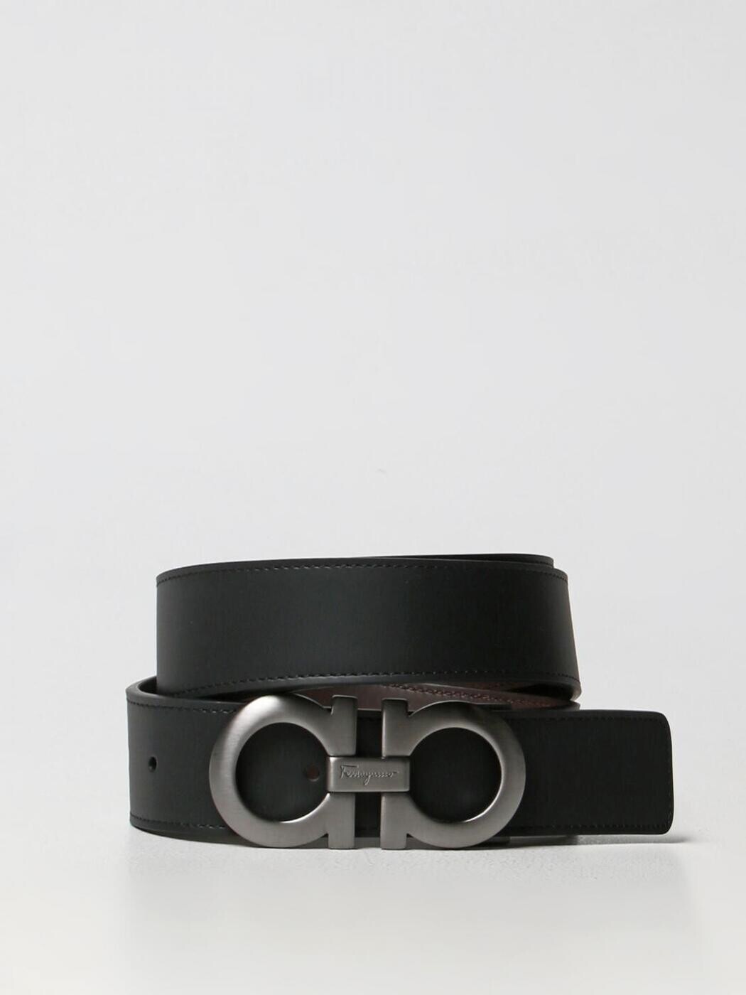 フェラガモ FERRAGAMO 三尺帯 メンズ 黒いこと Belts 675542 464231 関税 貨物輸送無料 2026SS gi
