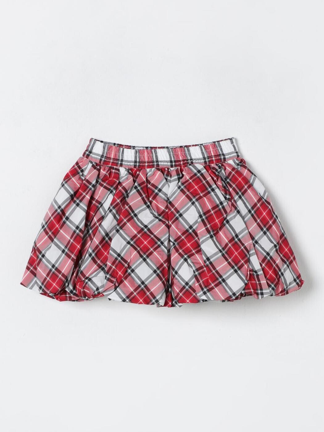 モナリザ MONNALISA ミニ御徒面子 スコート ガールズ 赤いこと Mini-skirts 31D7044420 関税 貨物輸送無料 2025AW gi