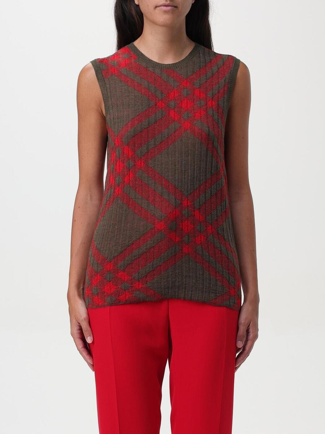 バーバリー BURBERRY Tシャツ トップス レディース レッド T-shirts and tops 8093576 ~ Red 関税 送料無料 2025AW gi|BRANDSHOP「il Tesoro」