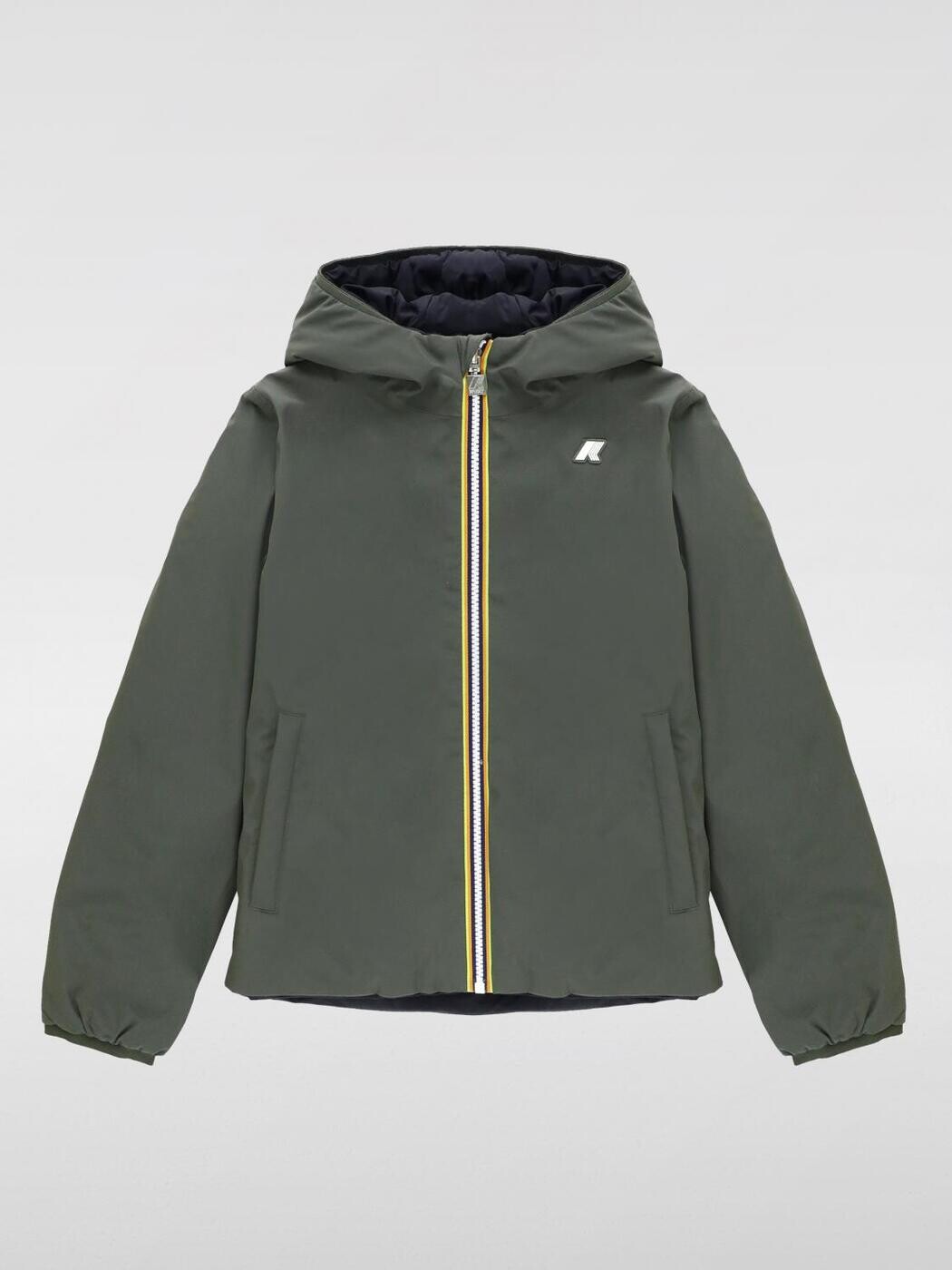 ケーウェイ K-WAY ボンバージャケット 上衣 ボーイズ 緑であること Bomber jackets K71337W 関税 貨物輸送無料 2025AW gi