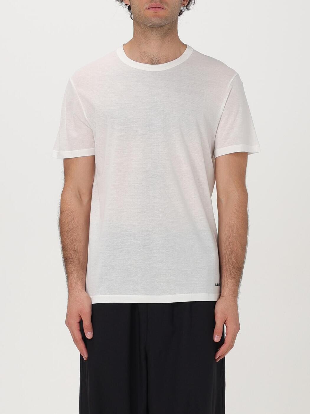 ジル サンダー JIL SANDER Tシャツ メンズ ホワイト T-shirts J47GC0012J45031 White 関税 送料無料 2025AW gi|BRANDSHOP「il Tesoro」