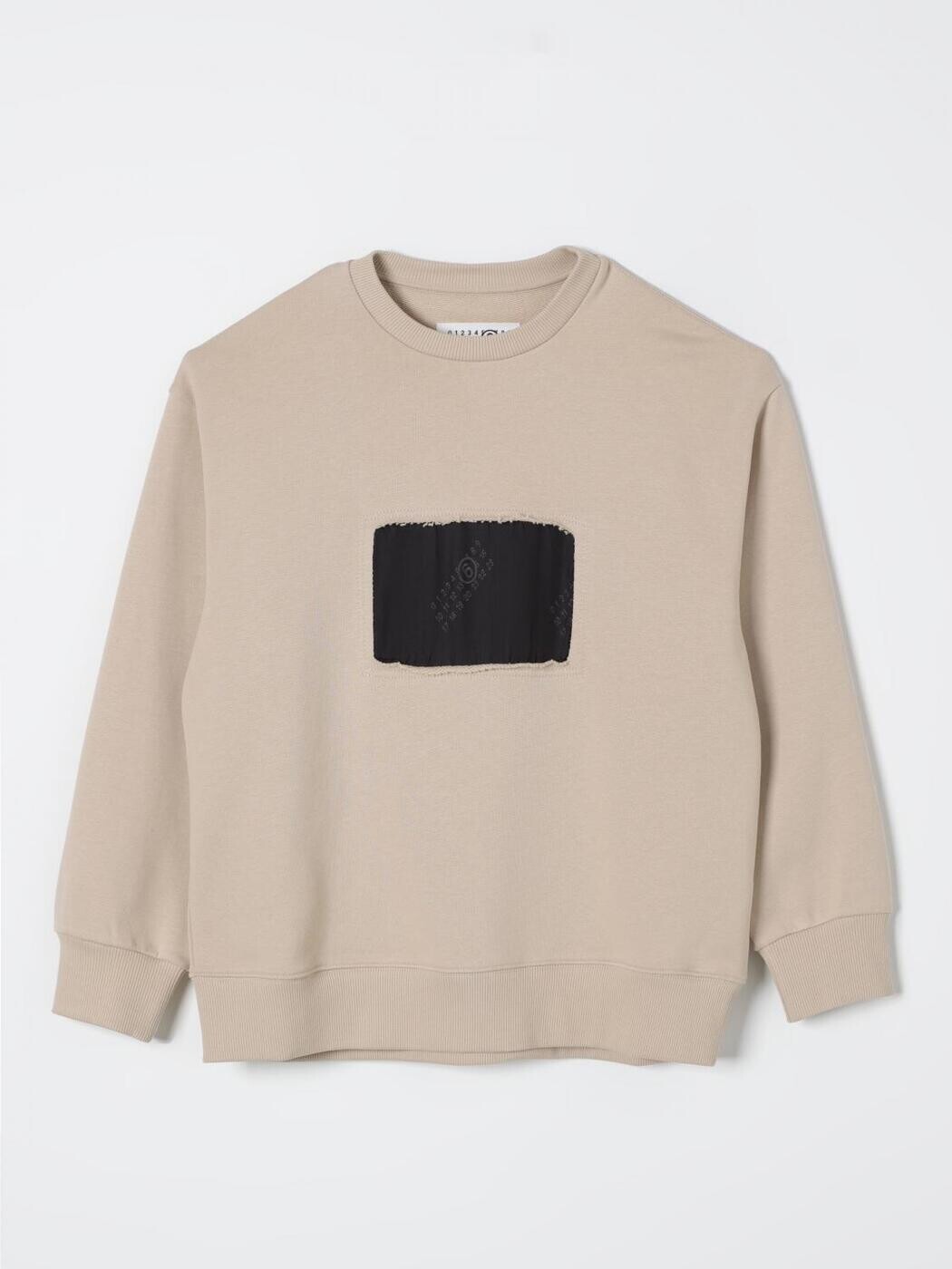 エムエムシックス メゾン マルジェラ MM6 MAISON MARGIELA クルーネックジャンパー ニットウェア ガールズ ベージュ Crew neck jumpers M60678MM007 Cream 関税 送料無料 2024AW gi｜BRANDSHOP「il Tesoro」