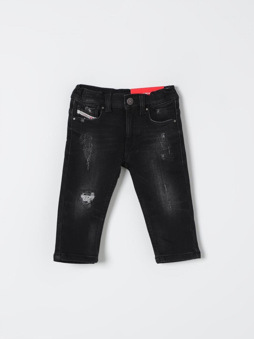 ディーゼル DIESEL ズボン ズボン下 ベビーユニセックス 黒いこと Pants K00312KXBL6 関税 貨物輸送無料 2024AW gi