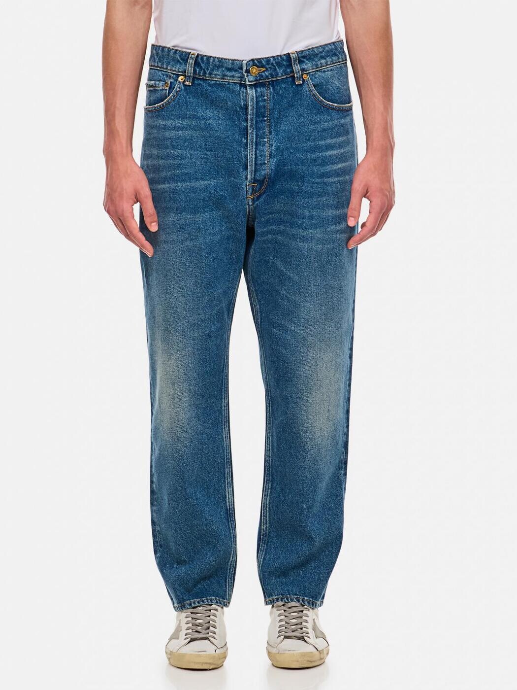 ゴールデン グース デラックス ブランド GOLDEN GOOSE デニム メンズ ブルー Jeans GMP00596P00062150100 ~ Blue 関税 送料無料 2026SS gi｜BRANDSHOP「il Tesoro」