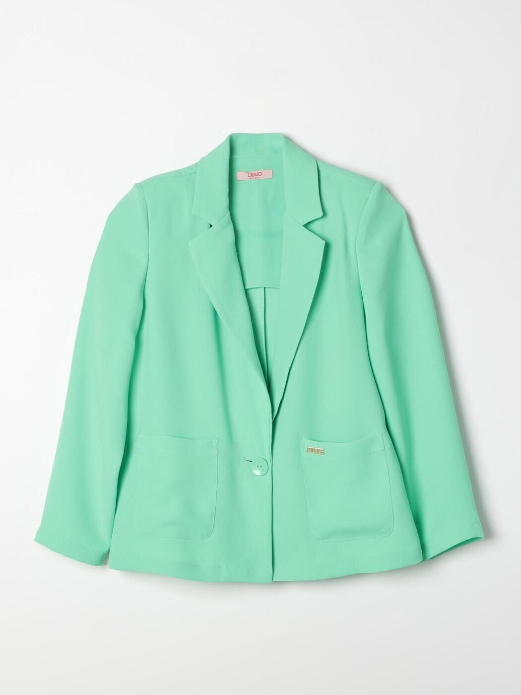 リュー ジョ— LIU JO バイカージャケット ジャケット ガールズ Biker jackets GA4159T4508 Mint 関税 送料無料 2024SS gi|BRANDSHOP「il Tesoro」
