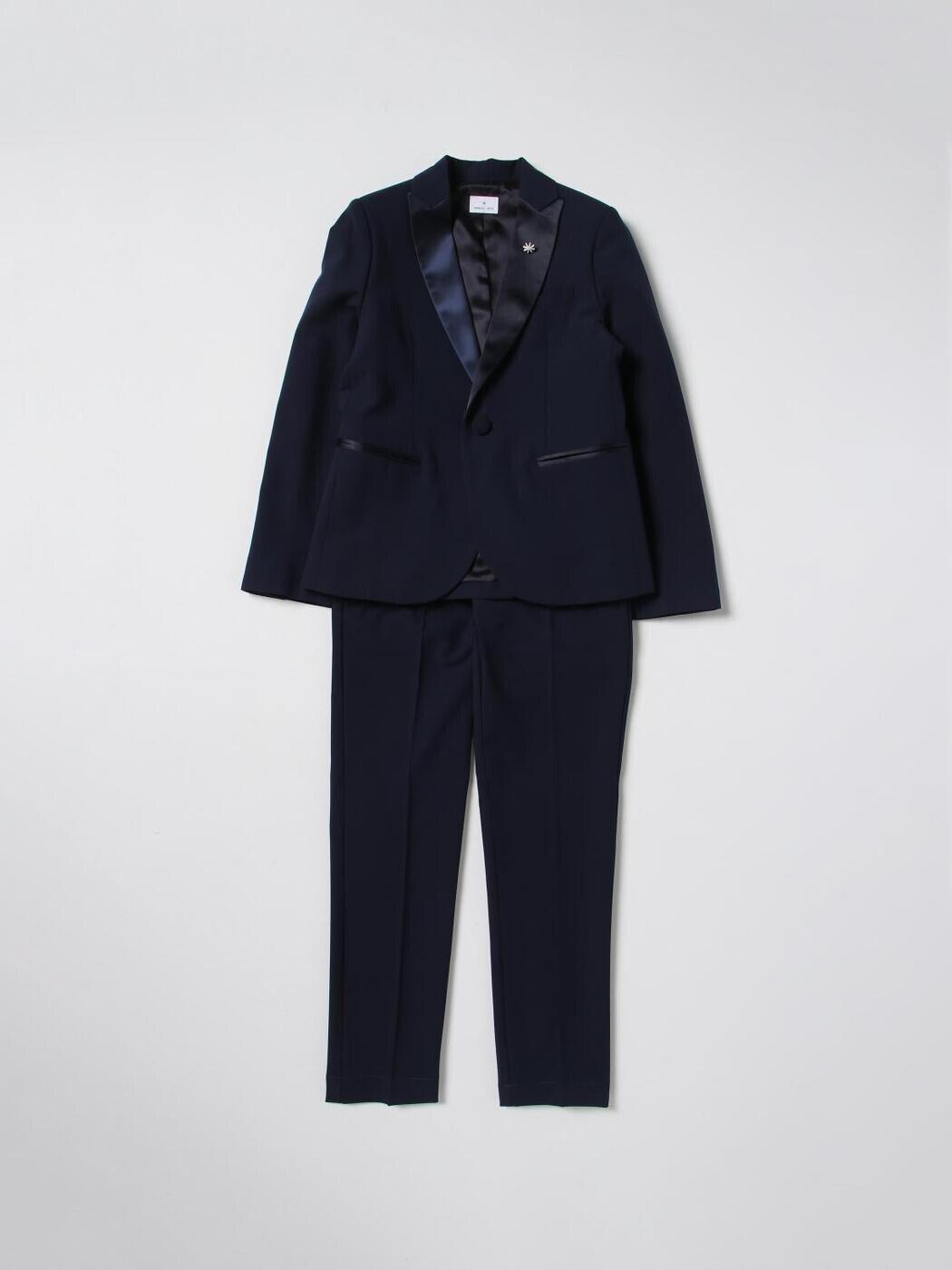 マヌエルリッツ MANUEL RITZ 背広 ボーイズ 青碧 Suits MR1982 関税 貨物輸送無料 2025AW gi