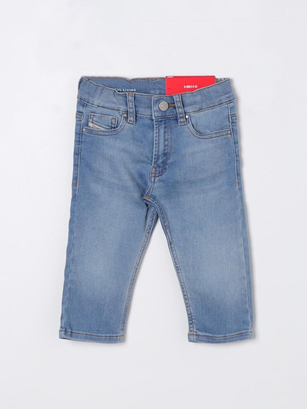 ディーゼル DIESEL ズボン ズボン下 ベビーユニセックス 青碧 Pants K00312KXBKF 関税 貨物輸送無料 2024SS gi